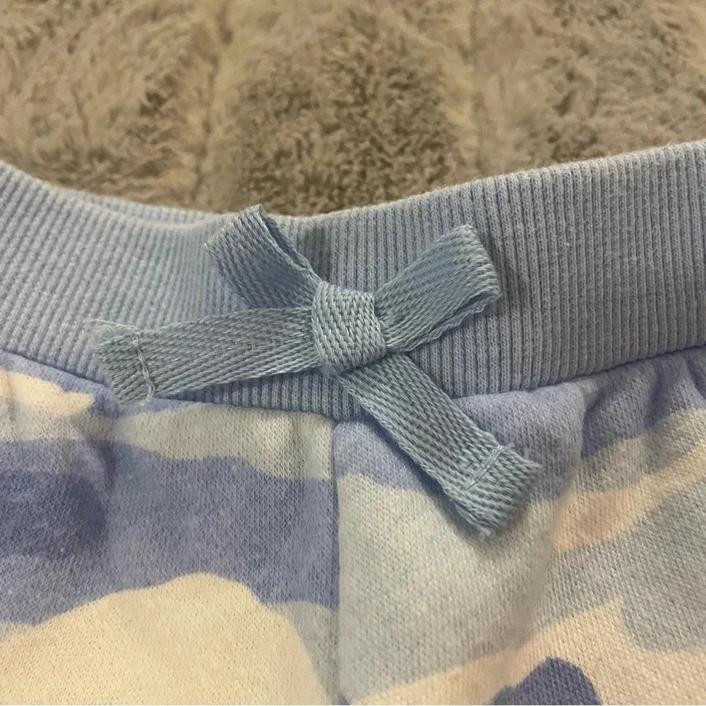 18 Months Kids Headquarters Blue Camouflage Sweatsuit, Fleece Lined, Hooded